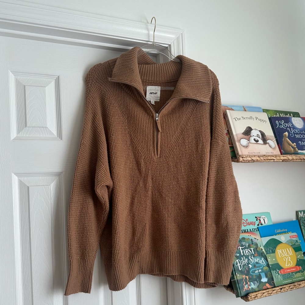 Aerie Brown Sweater